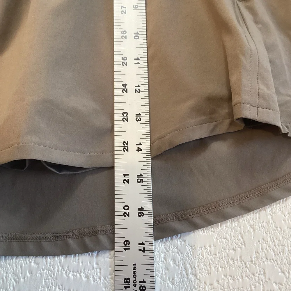 All in Motion Flex‎ Woven Skort Taupe Color Size XXL NEW Athleisure Tennis